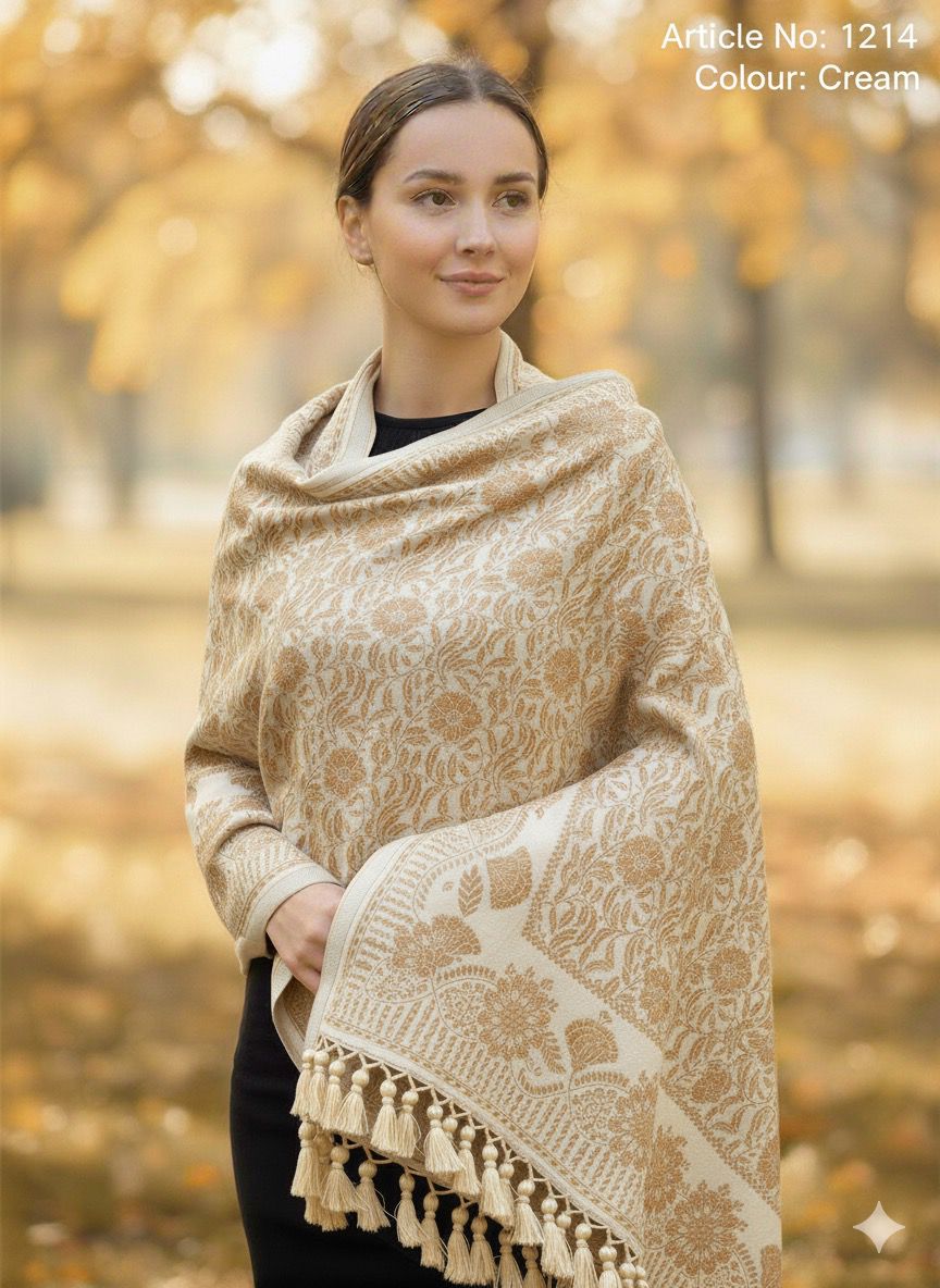 Gulmera Accrow Wool stole 