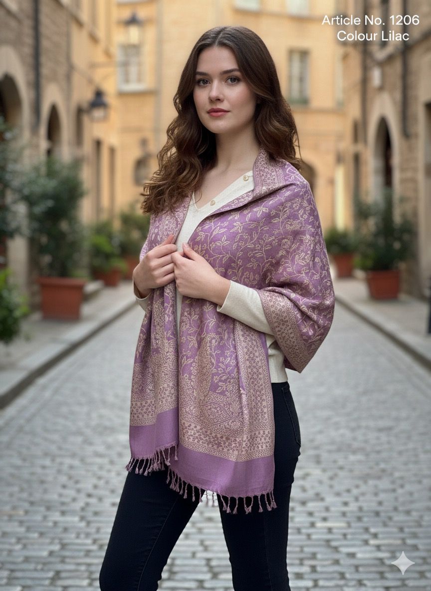Gulmera Accrow Wool stole 