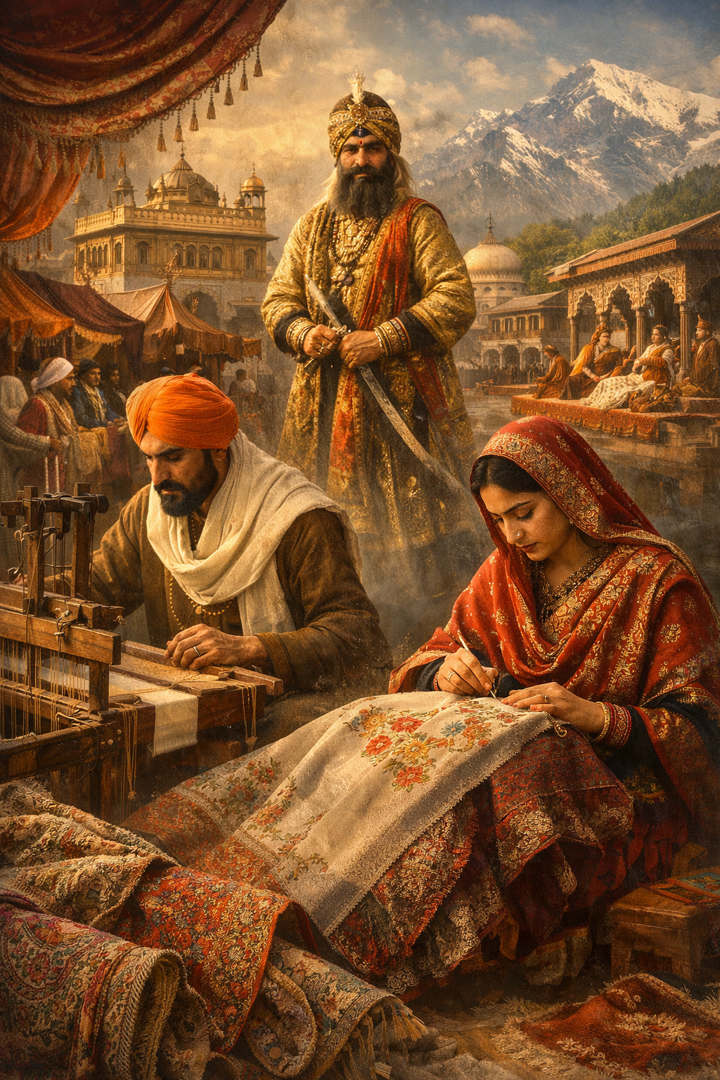 Shawls - The Nexus of Punjab and Kashmir